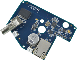 Example of In-Dome Ethernet over COAX Module for Vicon Surveyor HD Dome Camera