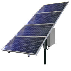 Example of Solar Power Ethernet Kit For Remote Locations 30 Watts Continuous Power System With 3 Hours Of Peak Sunlight