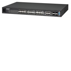 Example of Commercial Grade Managed Layer 2+ Ethernet Switch with 20 × 100/1000Base-FX SFP + 4 × Gbps Combo + 4 × 1000BASE-FX SFP Ports