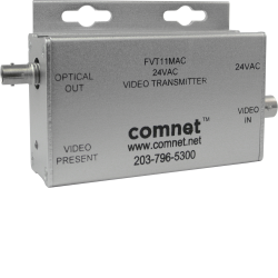 Example of Single Mini Video Transmitter 24 VAC Transformer Isolated