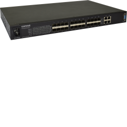 Example of Commercial Grade Managed Layer 2+ Ethernet Switch with 20 × 100/1000Base-FX + 4 × Gigabit Combo Ports