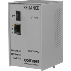 Example of Electrical Substation-Rated 10/100/1000 Mbps Media Converter