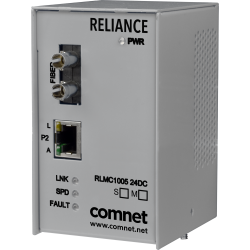 Example of Electrical Substation-Rated 10/100 Mbps Media Converter