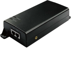 Example of Power over Ethernet (PoE+) Midspan Injector for 10/100/1000T(X)