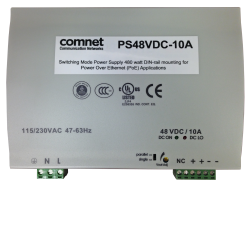 Example of DIN Rail Power Supply for CNGE2FE24MSPOE